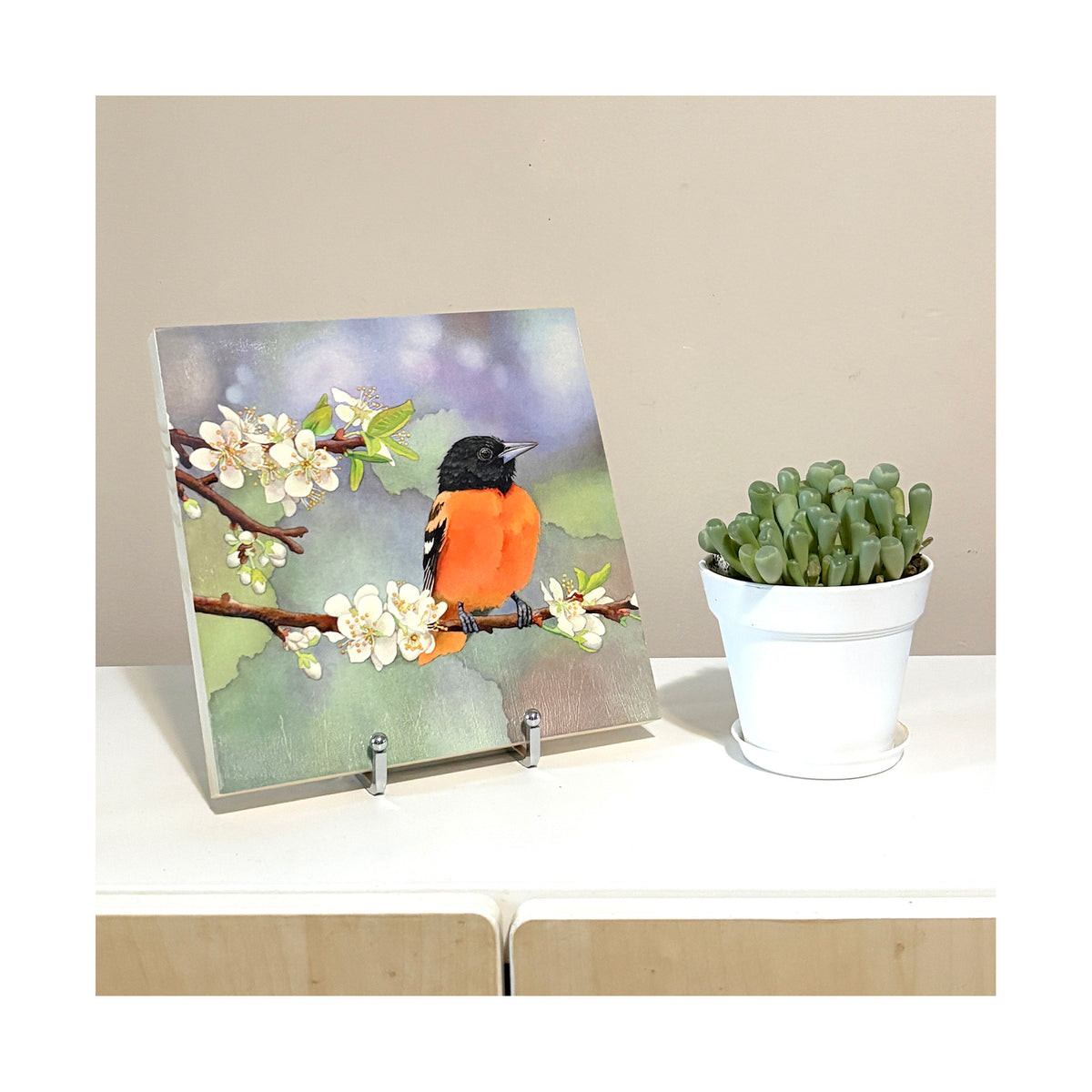 Apples and Oranges - Wood Mounted Art Print