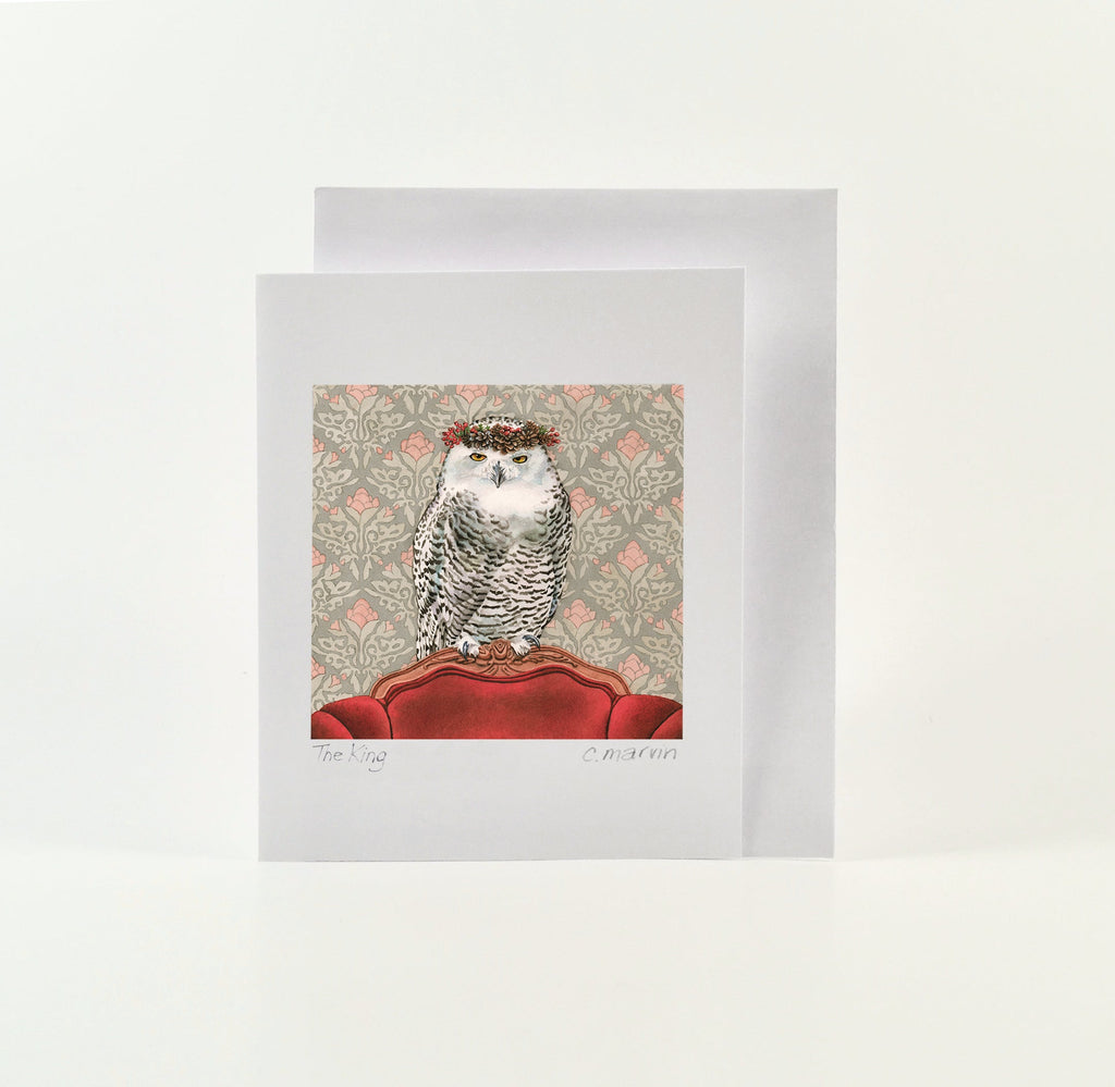 Xmas The King - Wholesale Art Cards