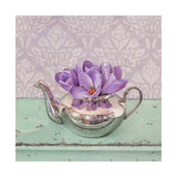 Behold the Crocus - Wood Mounted Art Print