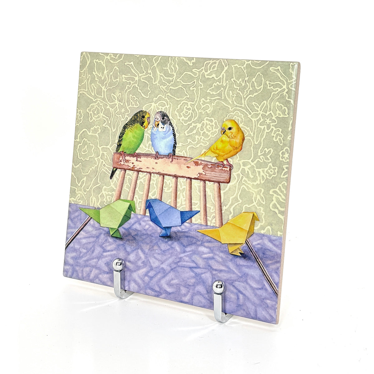 Birds of a Feather Art Tile