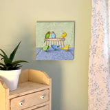 Birds of a Feather - Wood Mounted Art Print