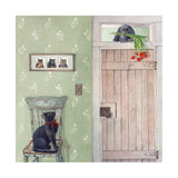 The Blind Date - Wood Mounted Art Print