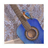 The Blues - Wood Mounted Art Print