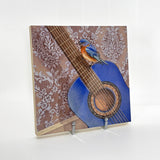 The Blues - Wood Mounted Art Print