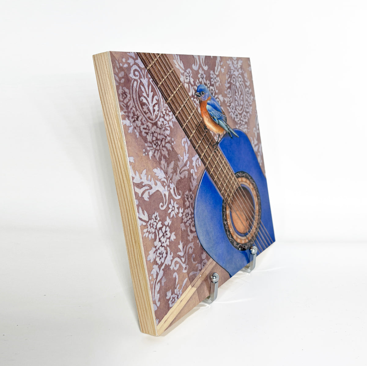 The Blues - Wood Mounted Art Print