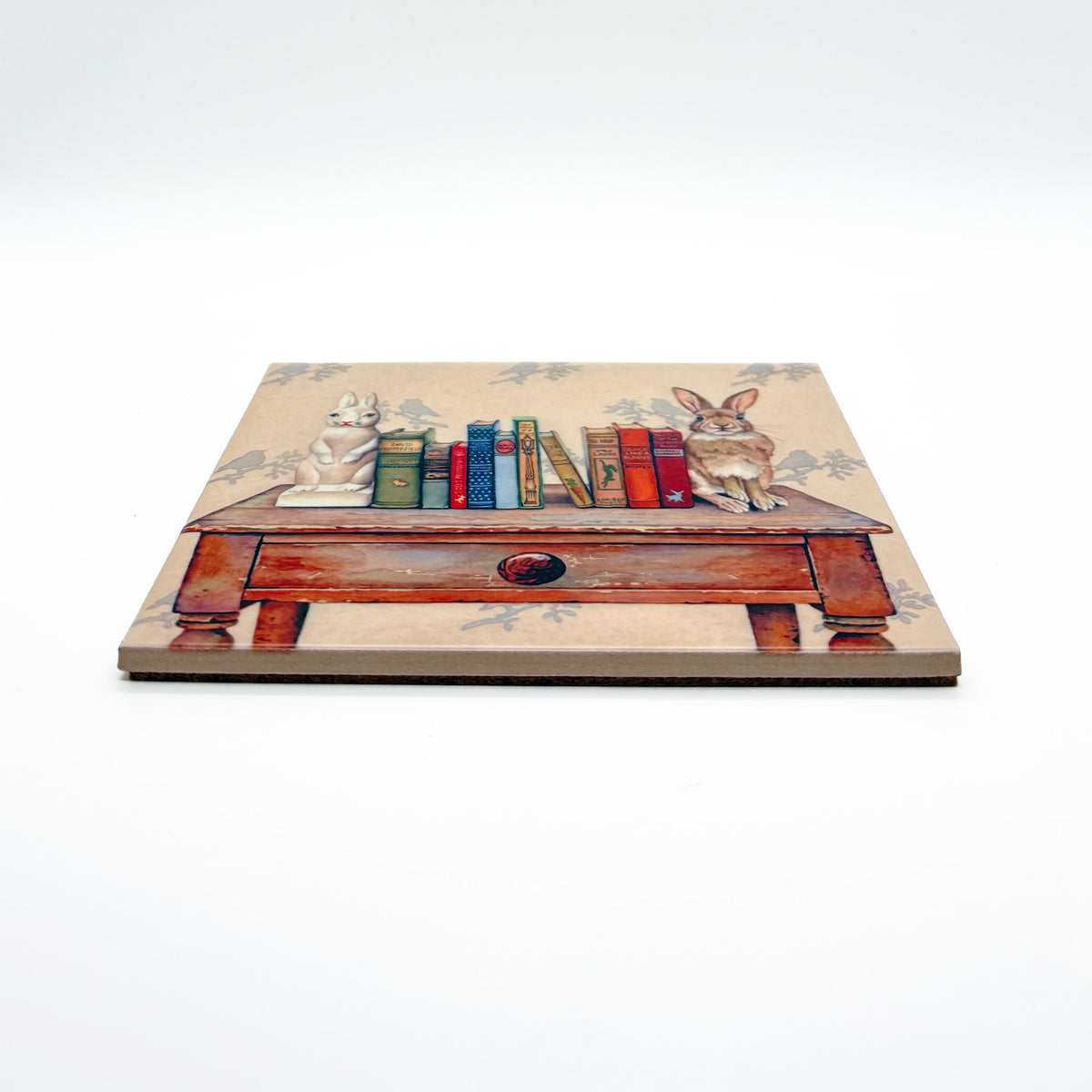 Bookends Art Tile