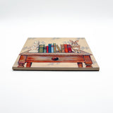 Bookends Art Tile