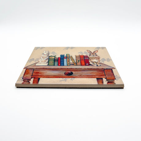 Bookends Art Tile