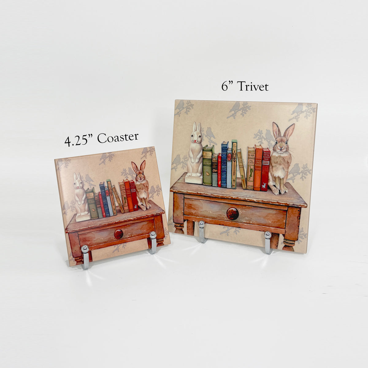 Bookends Art Tile