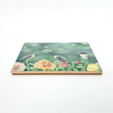Bubble Birds Art Tile