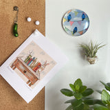 Bunting on Bunting - Art Magnet