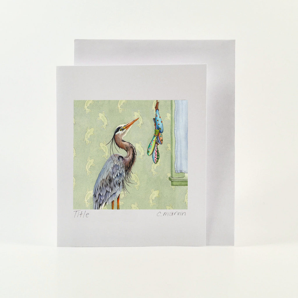 Hunting the Wooden Fish - Wholesale Art Cards