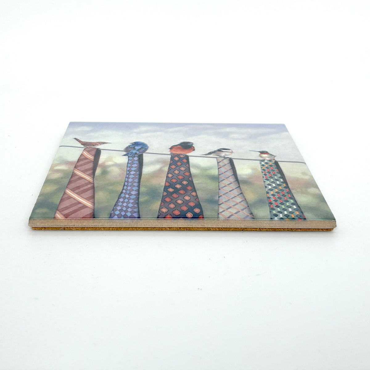 Clothespins Art Tile