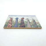 Clothespins Art Tile