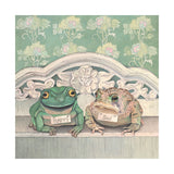 Frogs are Happy, Toads are Sad - Wood Mounted Art Print