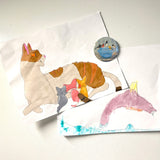 Gathering at the Blue Bowl - Art Magnet
