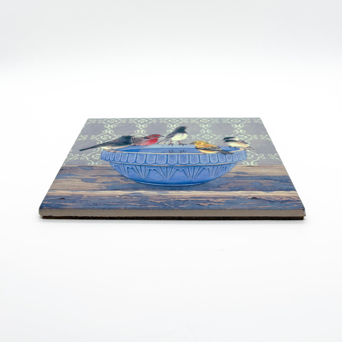 Gathering at the Blue Bowl Art Tile