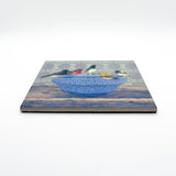 Gathering at the Blue Bowl Art Tile
