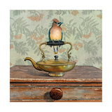 The Genie - Wood Mounted Art Print