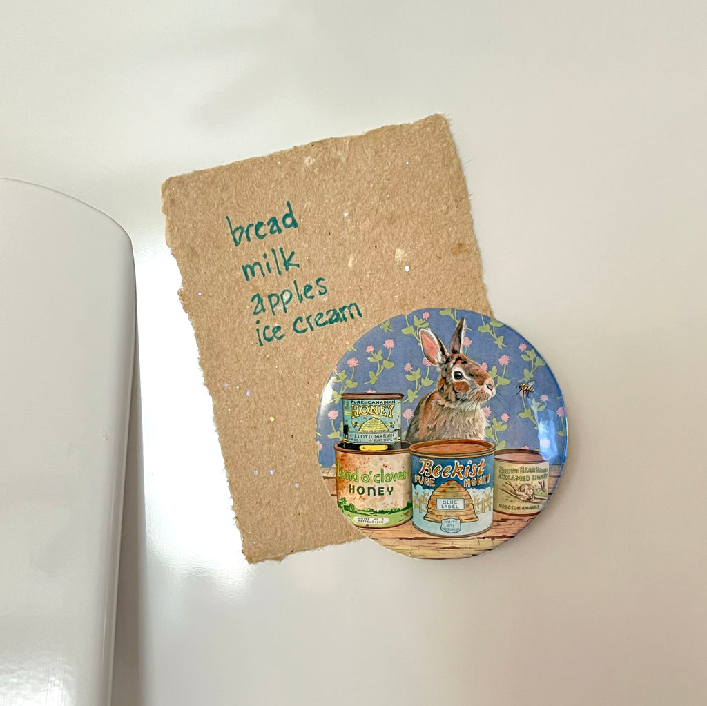 Honey Bunny - Art Magnet