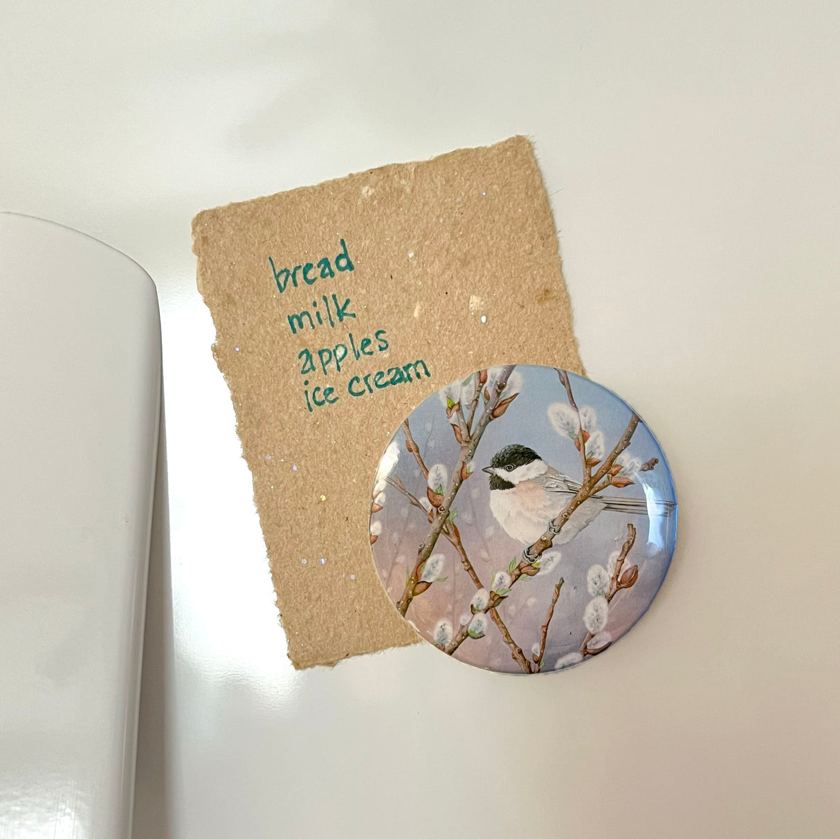 Waiting in the Willows - Art Magnet