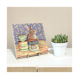 Honey Bunny - Wood Mounted Art Print