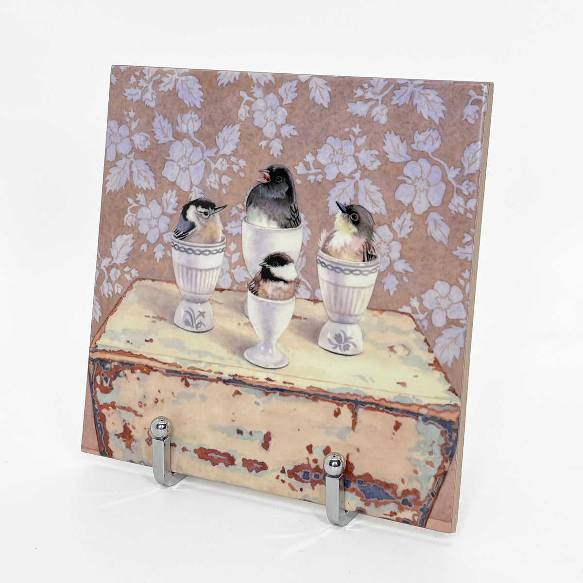 In Their Cups Art Tile