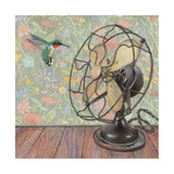 Meeting a Big Fan - Wood Mounted Art Print