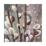 Mousy Willow - Wood Mounted Art Print
