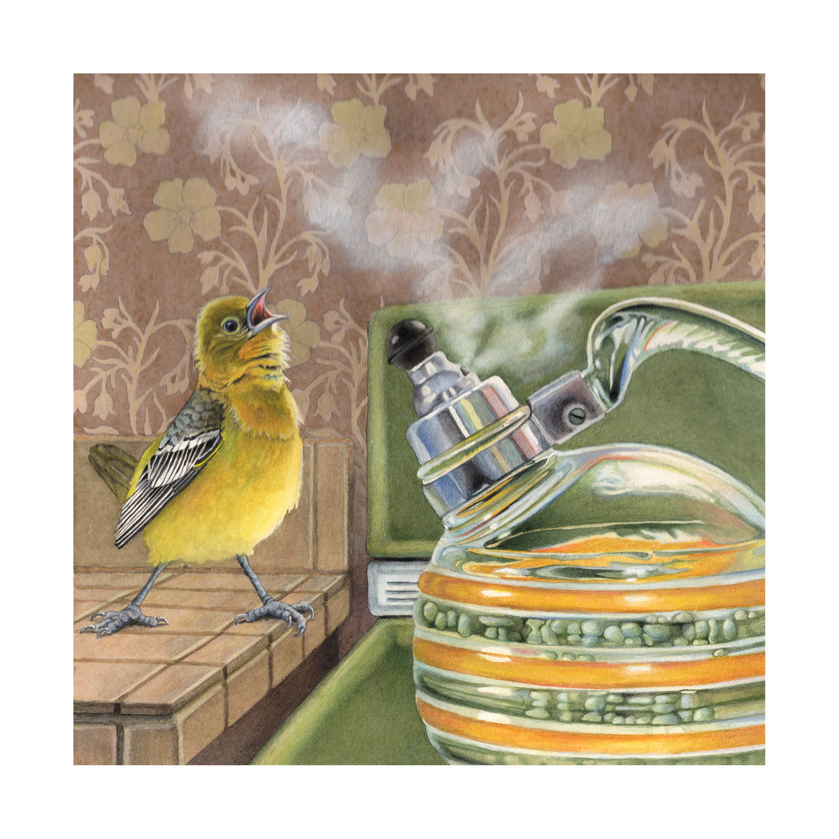Music Lessons - Wood Mounted Art Print