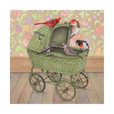 The New Arrival - Wood Mounted Art Print