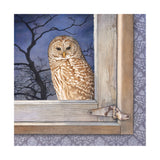 The Observer - Wood Mounted Art Print