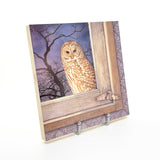 The Observer - Wood Mounted Art Print