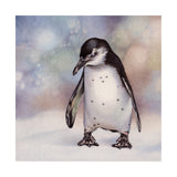 Pensive Penguin - Wood Mounted Art Print