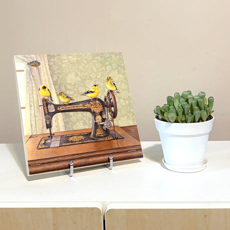 Singers - Wood Mounted Art Print
