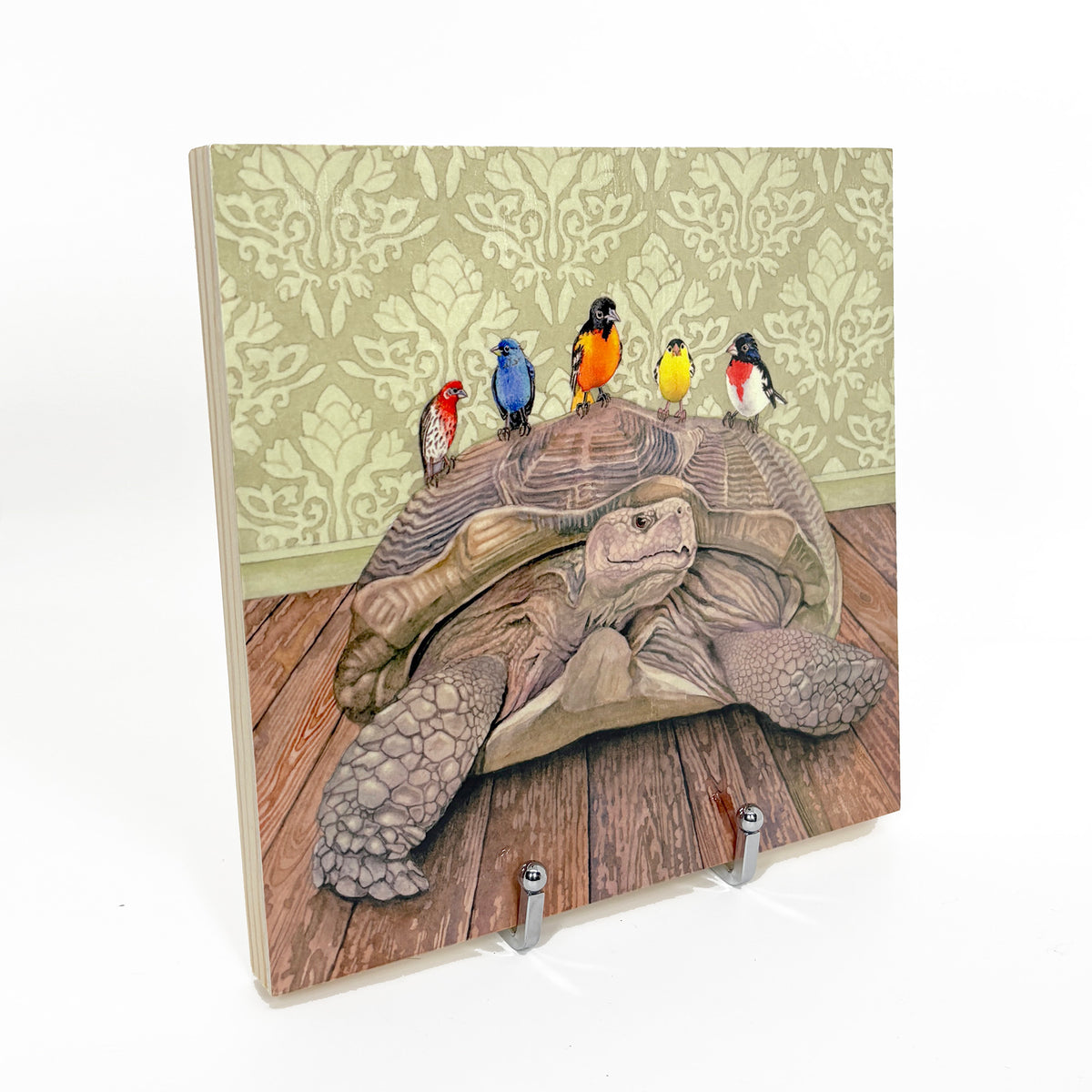 Slow Commute - Wood Mounted Art Print