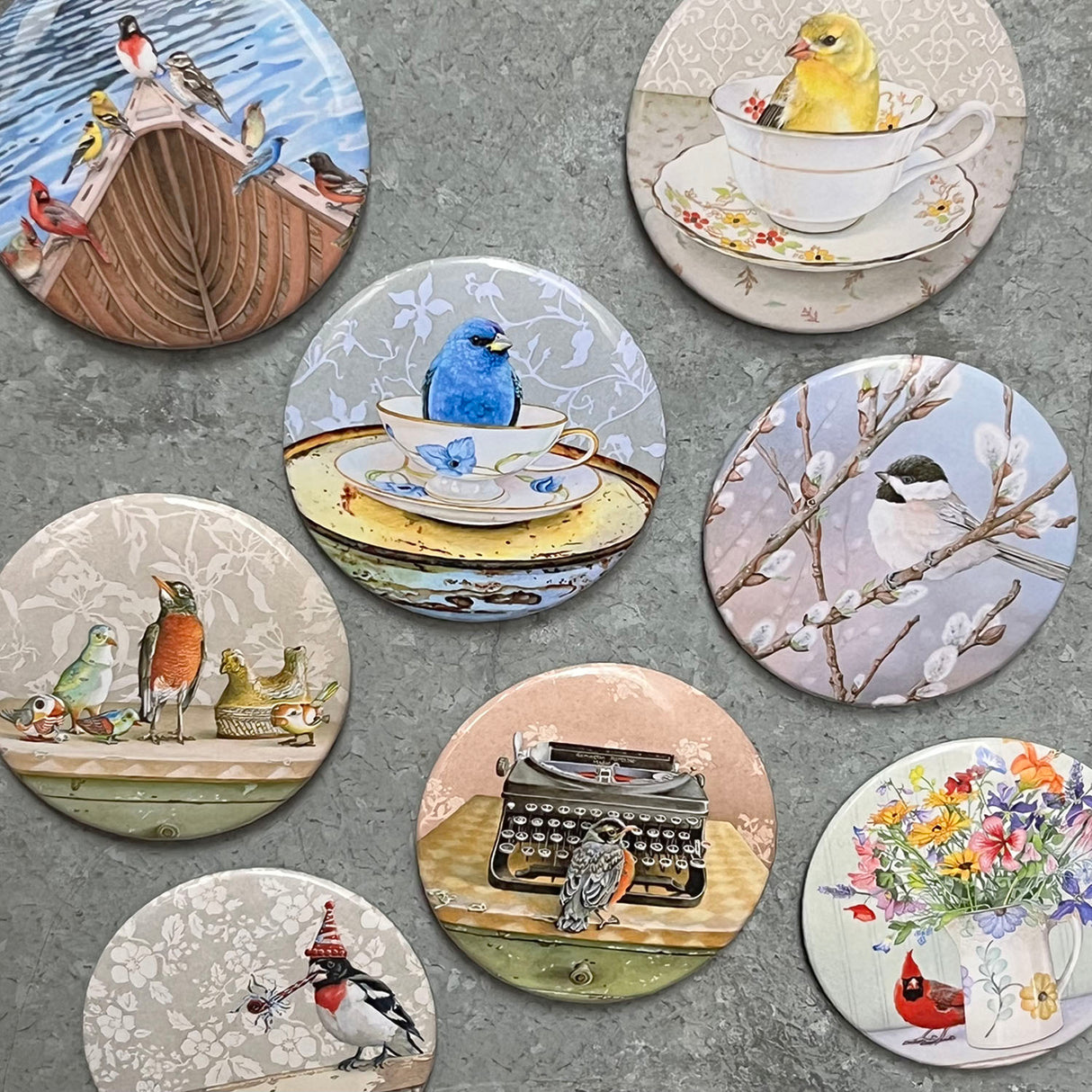 Fish Hunt - Art Magnet