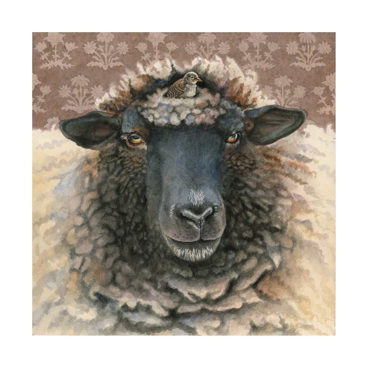 A Suitable Nest - Wood Mounted Art Print