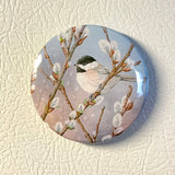 Waiting in the Willows - Art Magnet