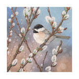 Waiting in the Willows - Wood Mounted Art Print