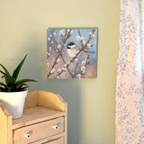 Waiting in the Willows - Wood Mounted Art Print