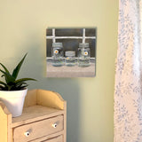 We Three - Wood Mounted Art Print