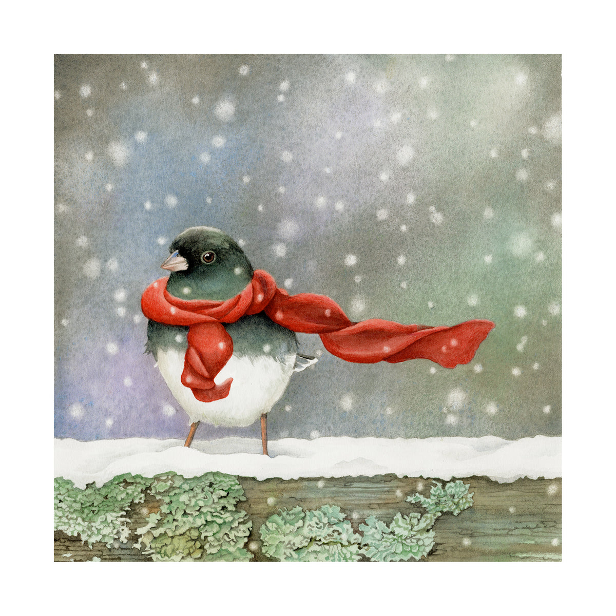 Weathering the Storm - Wood Mounted Art Print