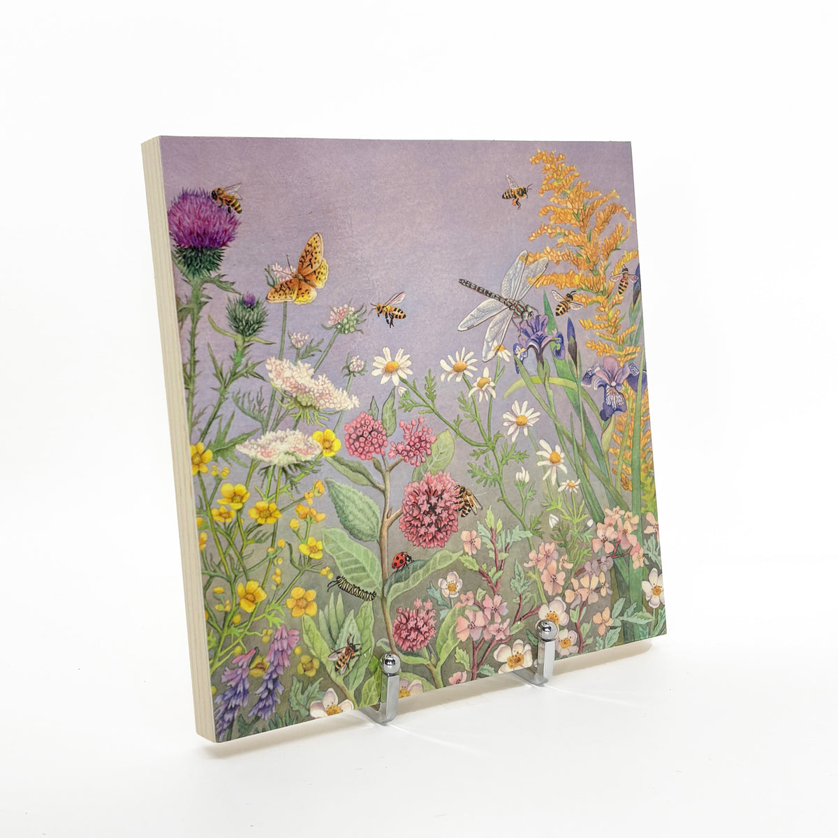 Wild - Wood Mounted Art Print