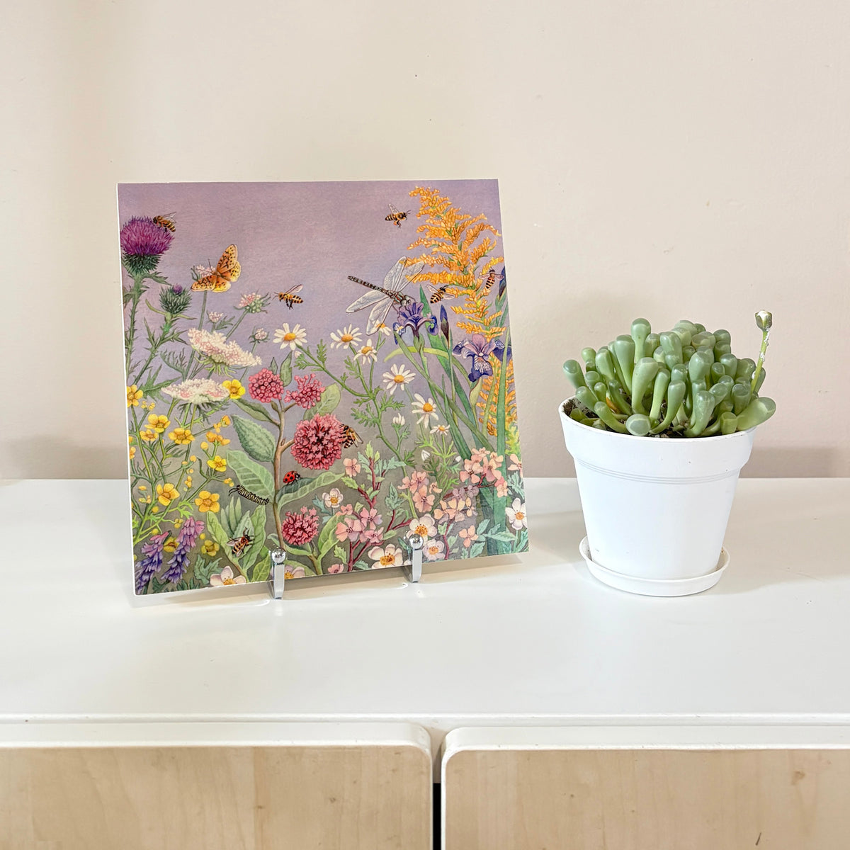 Wild - Wood Mounted Art Print