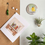 Window Finch - Art Magnet