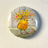 Wondrous Warbler - Art Magnet