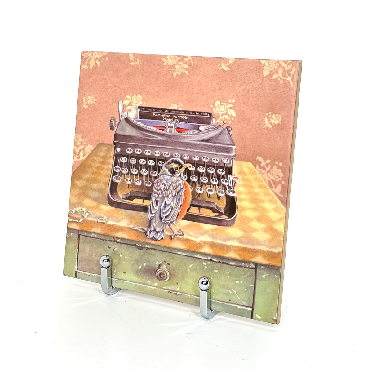 Word Bird Art Tile