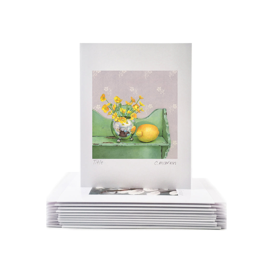 Buttercups and Lemon - Wholesale Art Cards