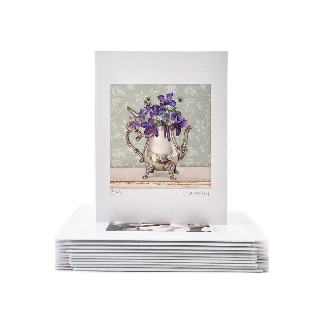 Clematis - Wholesale Art Cards
